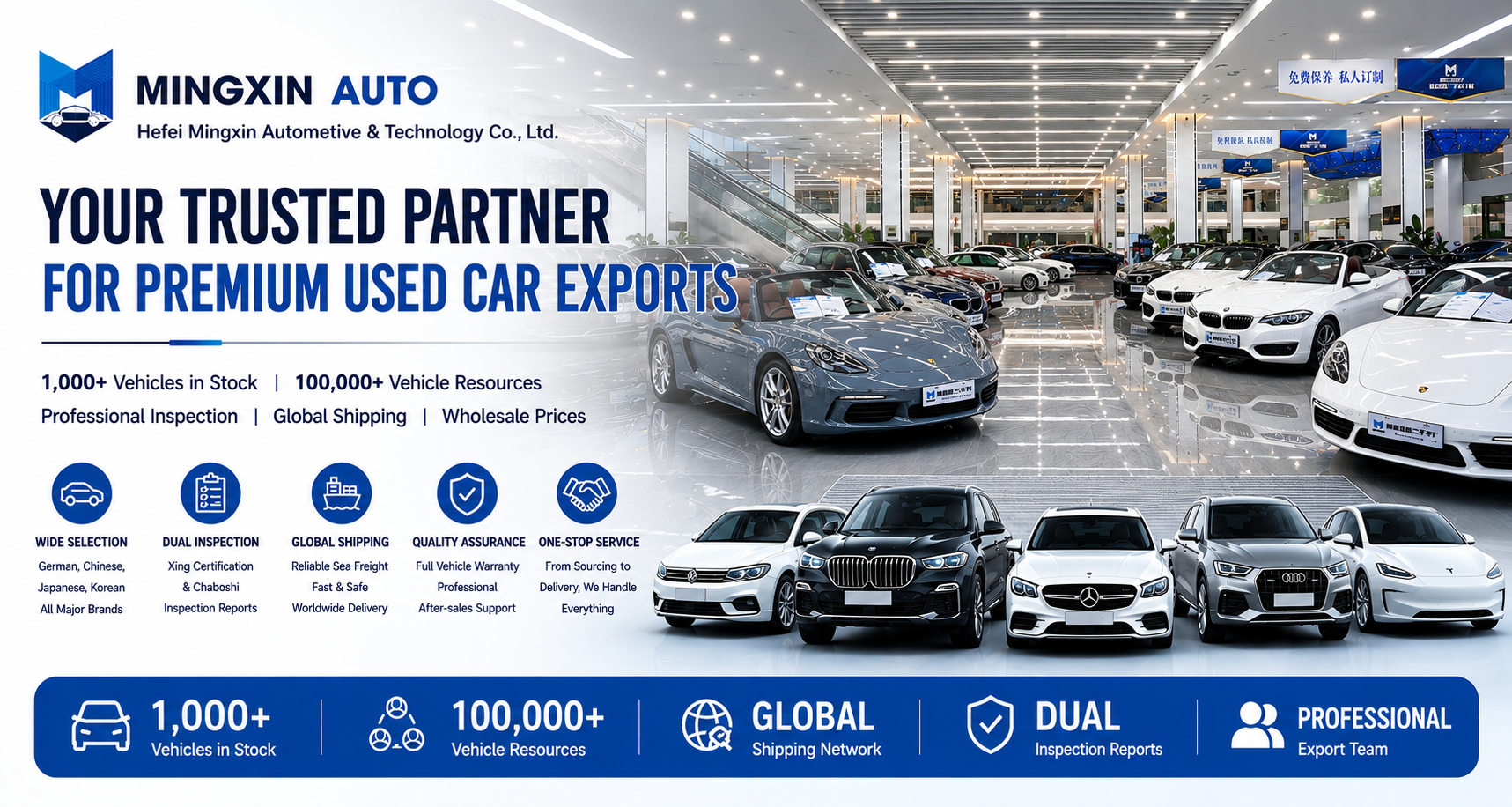 MX Auto — your trusted partner for premium used car exports